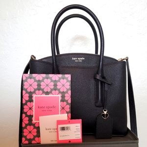 Kate Spade Black Margaux Medium Satchel